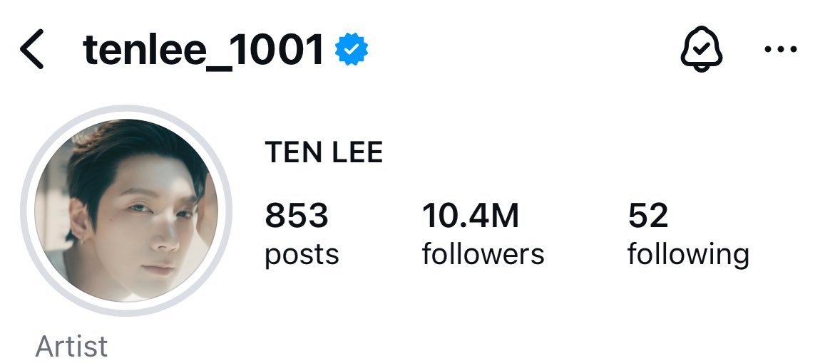 chayahyunx's tweet image. ชื่อก็เปลี่ยนเป็น TEN LEE 😎