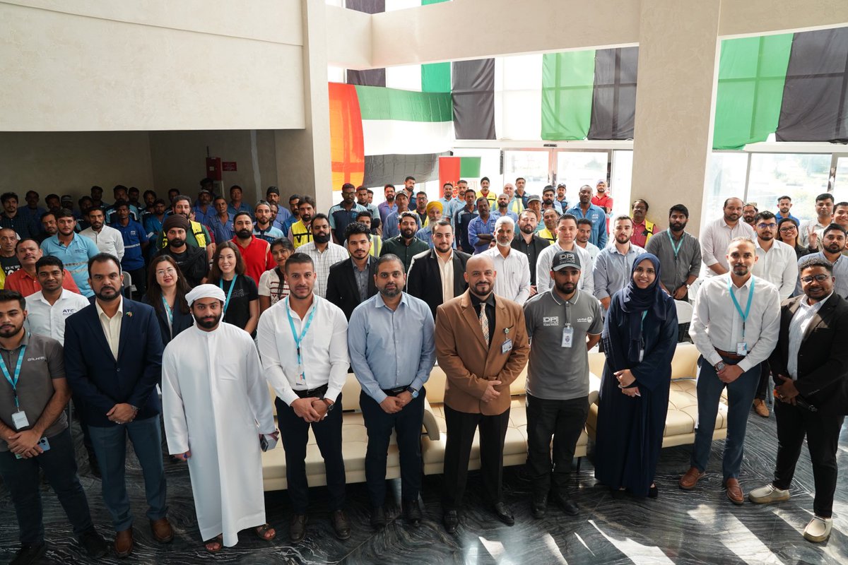 AtcAllied's tweet photo. We're always investing in the safety and security of our team. Yesterday, we had a very informative session with the Dubai Police, reinforcing our commitment to maintaining a secure workplace. Together, we're building a safer environment. https://t.co/lR1JC5T9zZ