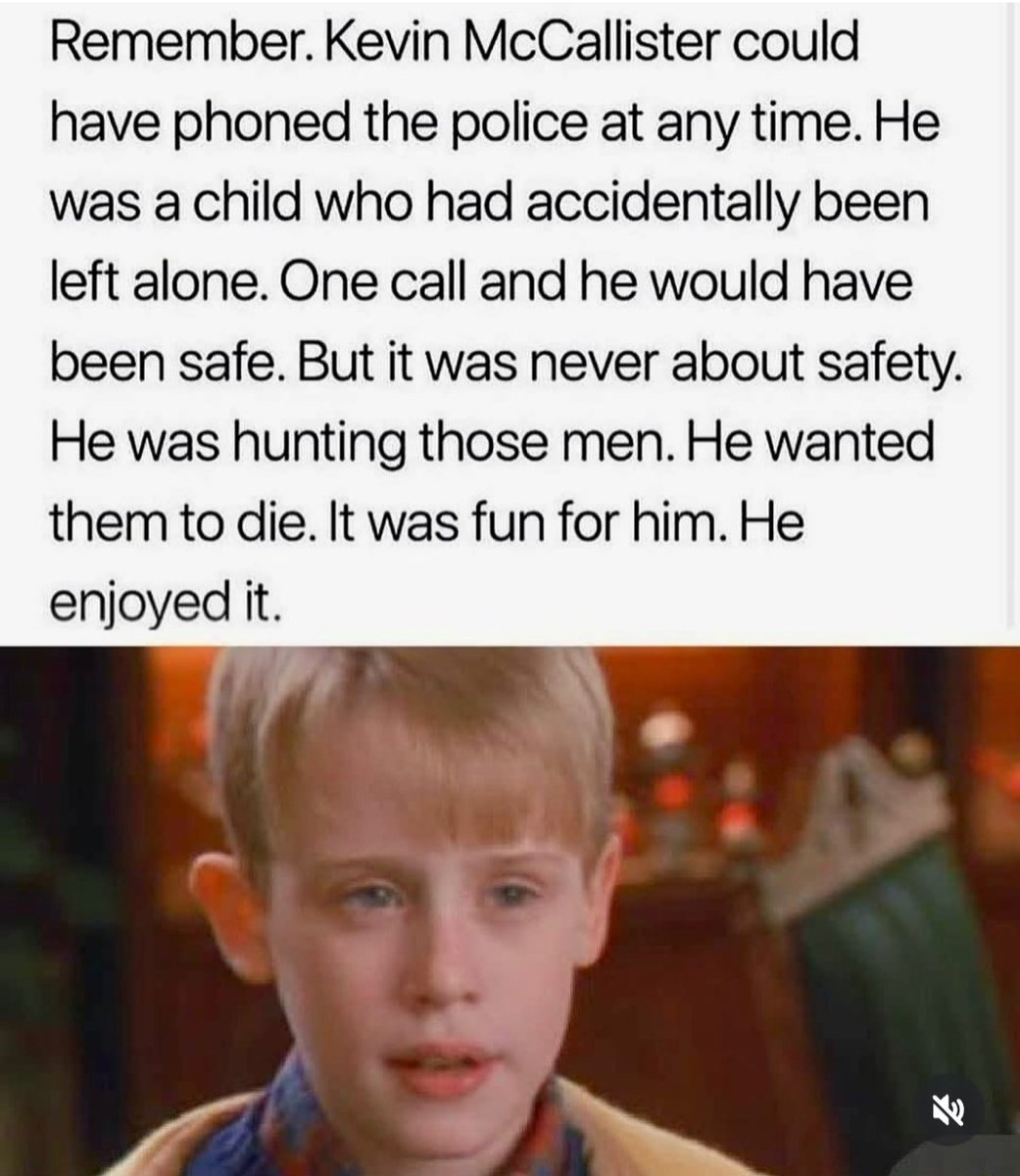 Now as a grown up I understand little Kevin now, more than I did back then. Get em Kev. 👊🏼 💪🏼