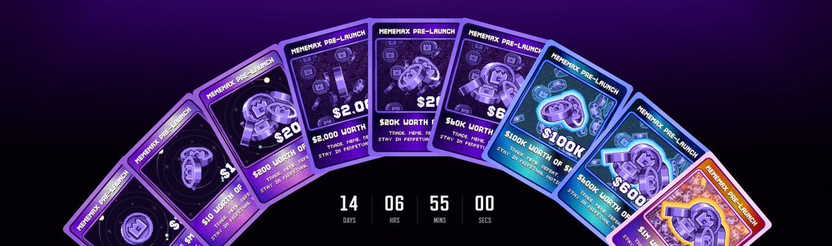 kryptowitchh's tweet image. Two weeks left.
Then the @MemeMax_Fi Pre-Launch wave hits.

Right now it’s calm, but this is the window where early access, rare cards, and the first real shot at stacking $M rewards quietly open up.

The people putting in work now? They’re locking in advantages the rest won’t…