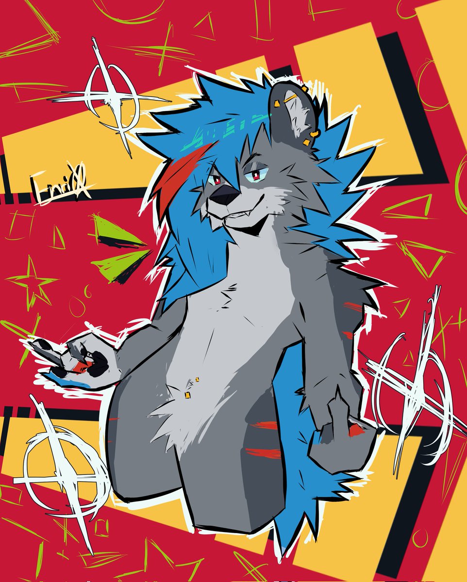 Commission completed 3. #furryartist #Furryart #digitalart #artfurry