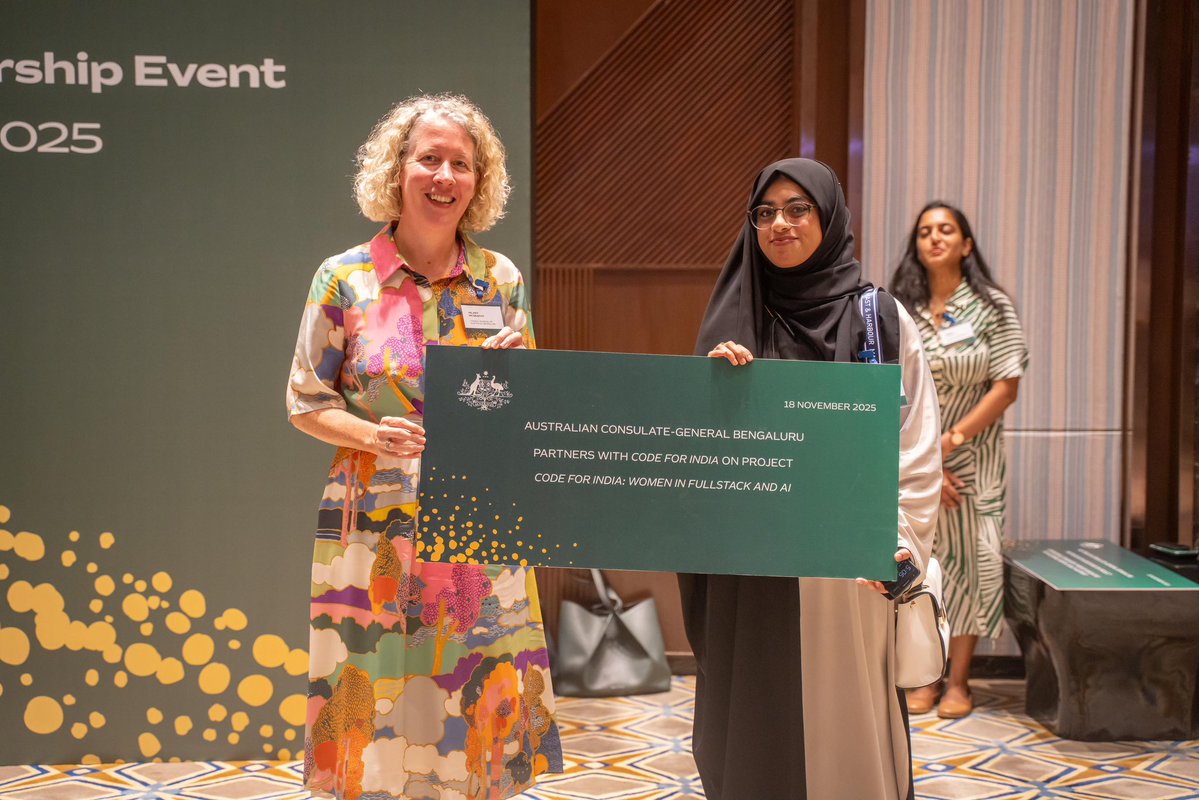 AusCGBengaluru's tweet image. We take pride in building and investing in a strong cadre of emerging and established women leaders through our &apos;Women In Tech&apos; initiative. Today we celebrated four women leading #DirectAidProgram partnerships in #Karnataka and #Telangana and brought together our WIT community.