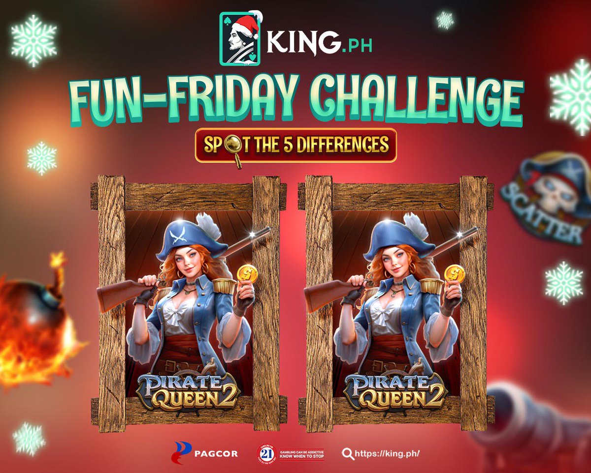 Kingcasinoph's tweet image. Malinaw ba ang mata mo? Sige nga, hanapin mo ang 5 differences! 👀

📌 Mechanics: 
1. I-save ang picture. 
2. Markahan ang 5 differences na iyong makikita. 
3. I-comment ang picture + username.

👉Visit us here: kingcasino.ph/txfpjhnu1

#KingPh #FunFridayChallenge #MaglaroMaghari…