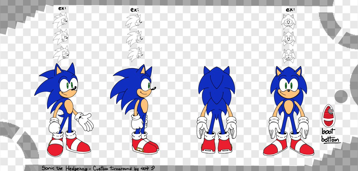 404Filipe's tweet image. My Custom Sonic model sheet :)

(I hope this is gonna be hit pls 🙏)
#SonicTheHedgehog #sonicfanart