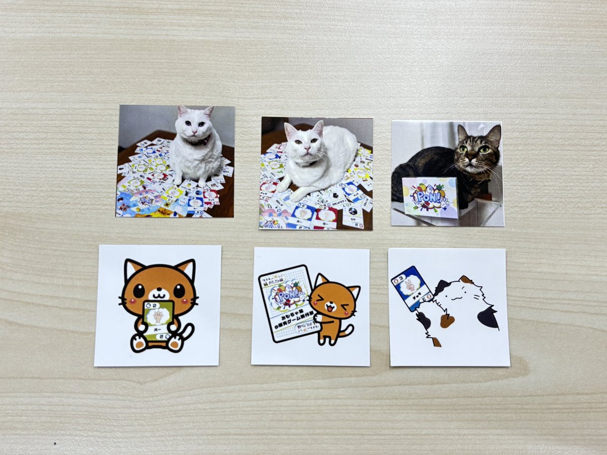 ocb_gamesclub's tweet image. ✍️お品書き✍️

新作！✌️PON！✌️
♥️じゃんけんで遊べるくらいから
💰2000円

🐱猫の手を借りろ🐱
♥️UNOで遊べるくらいから
💰1500円

🩵コマつかみ取り🩵
製作時に使えなかったB級品のコマをつかみ取り！
💰100円

💚シールプレゼント💚
恒例になっているシールを今回も！

 #ゲームマーケット2025秋