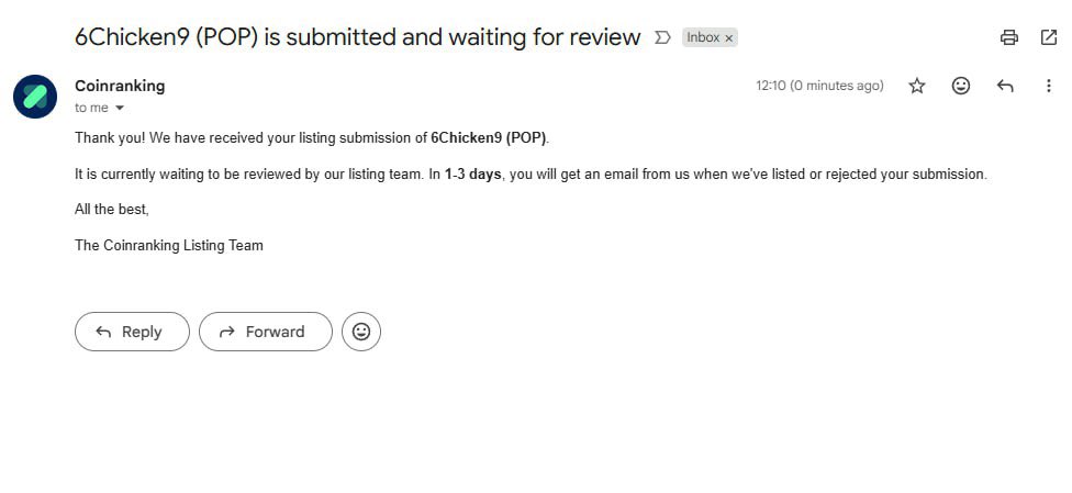 ChickenP638's tweet image. Coin Ranking listing done hopefully it gets approved

x.com/chickenp638/st…