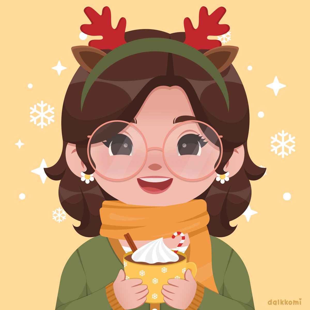 thank you so much for this cute Christmas theme icon, <a href="/dalkkomi_/">mika ☁️</a> 💛🎄✨