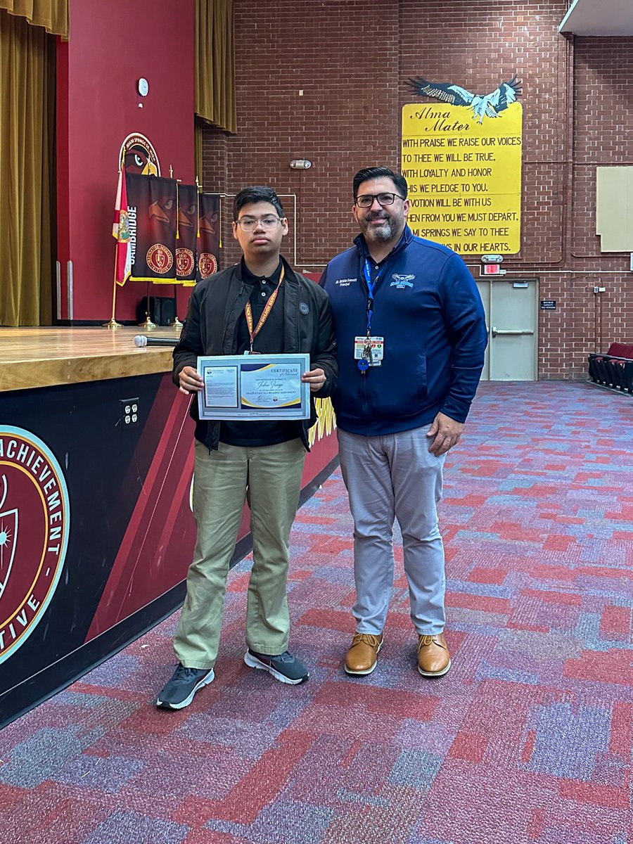 Miami Springs Middle School tweet media