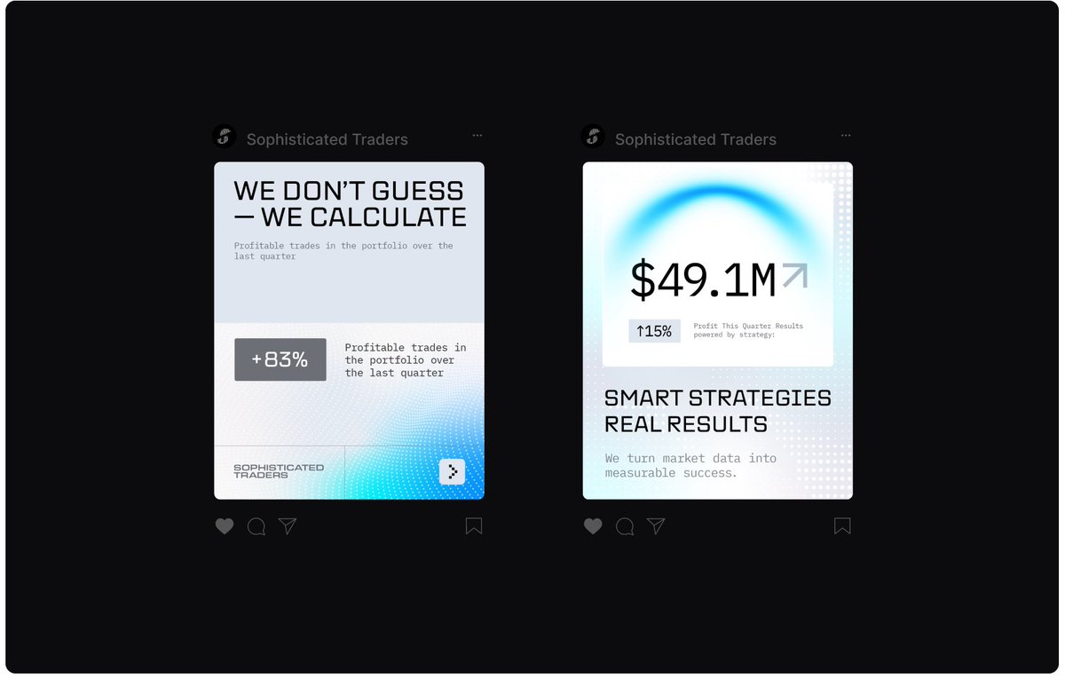 eloqwnt's tweet image. Sophisticated Traders - Trading Branding