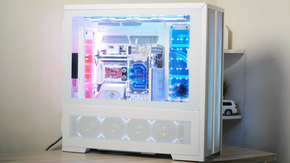 toru_mod_pc's tweet image. 覚えてる範囲で、、
今までに本格水冷で作った
各メーカー巨大PCケース🫧

✅Thermaltake Level 20
✅IN WIN X-Frame 2.0
✅CORSAIR 9000D
✅Lian Li V3000 PLUS

一番重たかったのは9000D🙃

#本格水冷 #自作PC