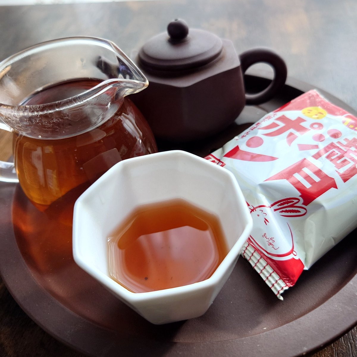 無我茶館　花香肉桂

最近また眠れなくて…
季節の変わり目だからかな💦
自分に優しく飲みたいものを贅沢に飲むのだわ。
#茶好連