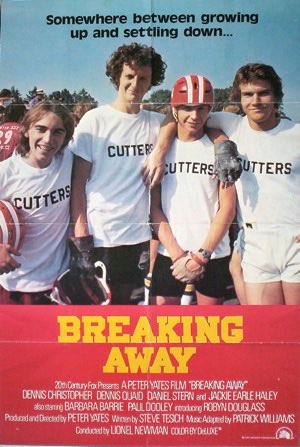 If you could make the entire world go see a specific film this weekend, which would it be?

I’ll go with BREAKING AWAY.

I just feel like the audiences would be happy and rapturous. I want to see this film with a big crowd so badly.
