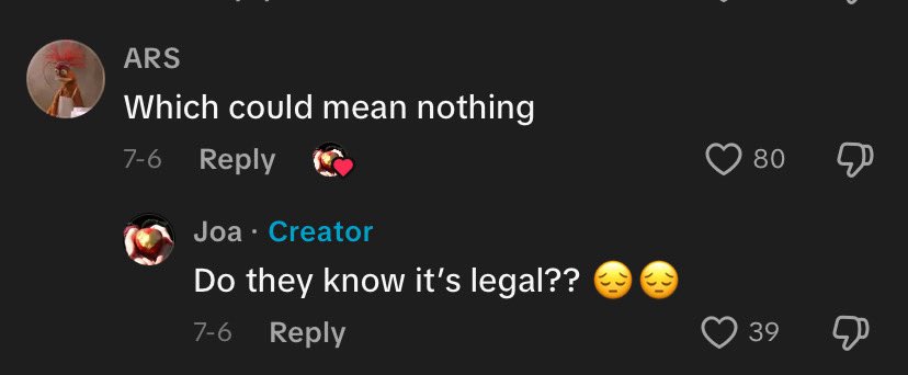 N0t_humand's tweet image. Mind you this was on a #sydcarmy TikTok…guys I think we lost the plot💔💔