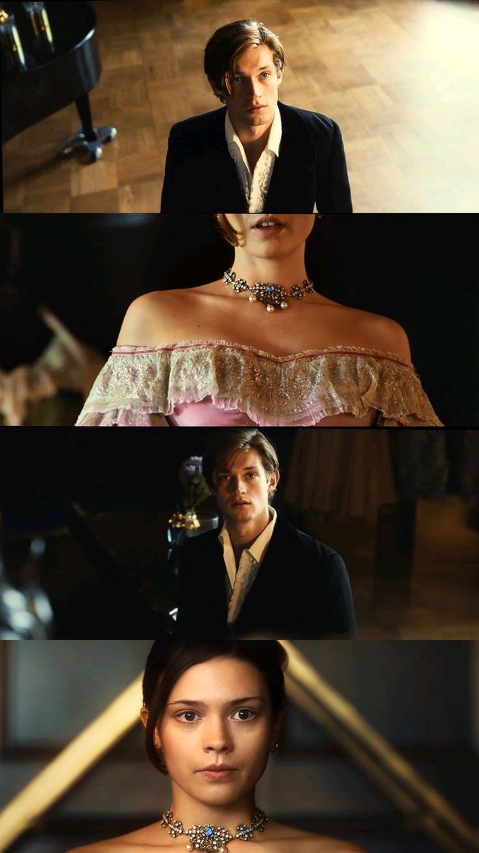 WithhLoveAnnie's tweet image. I love how everytime James is smitten or whipped by Ruby, she is at a height always, at the balcony or walking down the stairs as if a Heavenly Angel, the Goddess of Beauty just decided to walk down on Earth to grace the world of a mere mortal as him. 
 
#MaxtonHall #RubyJames