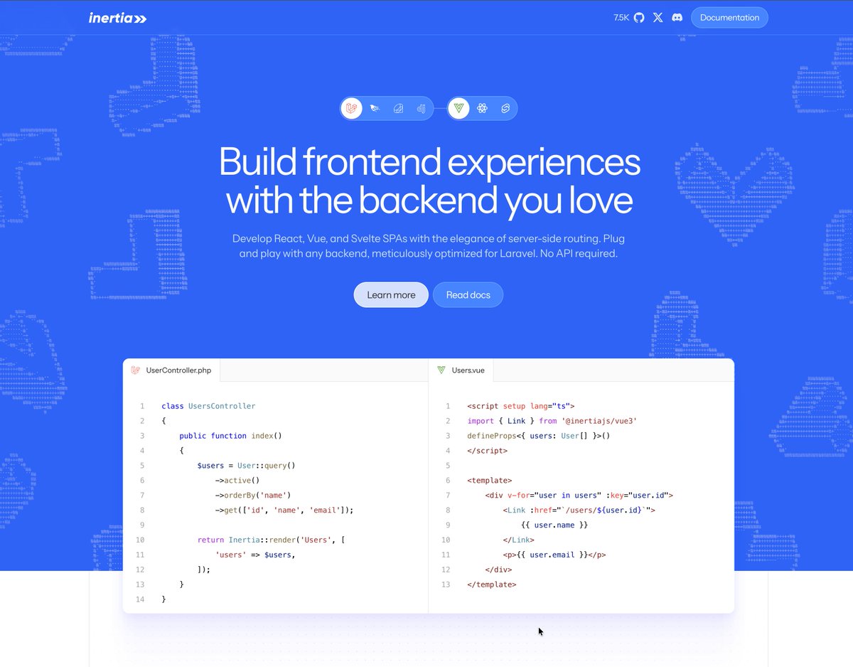 pushpak1300's tweet image. New Inertia website is just 🔥🔥

Great work entire team @pascalbaljet @jrmymbtlr @joetannenbaum 🔥🔥