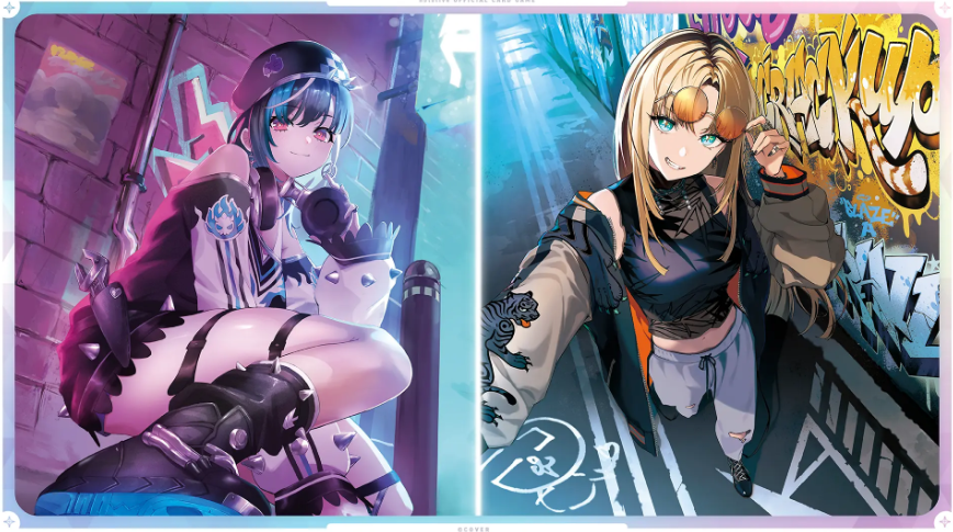 TCGShopPhase's tweet image. ホロライブカードゲーム「スタートデッキ FLOW GLOW 推し 輪堂千速/虎金妃笑虎」本日発売です！当日販売もありますのでまだ手に入れてない方はお早めに！#ホロカ