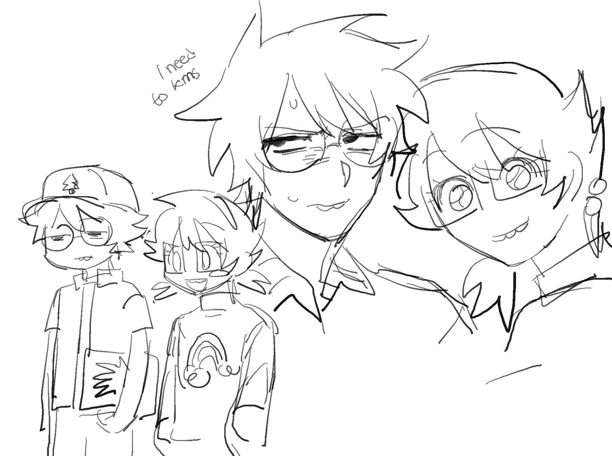 pervertf4ggot's tweet image. Doodles doodles i literally cannot stop shaking