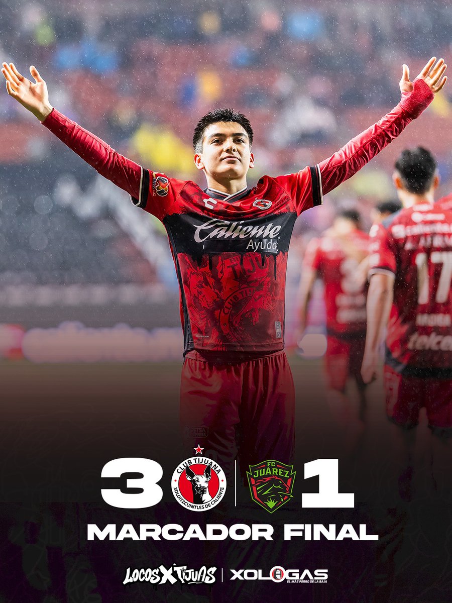 Xolos's tweet photo. ¡Estamos en la Liguilla! 💪🔴⚫️

#LocosXTijuas https://t.co/VTwzwWpCpQ