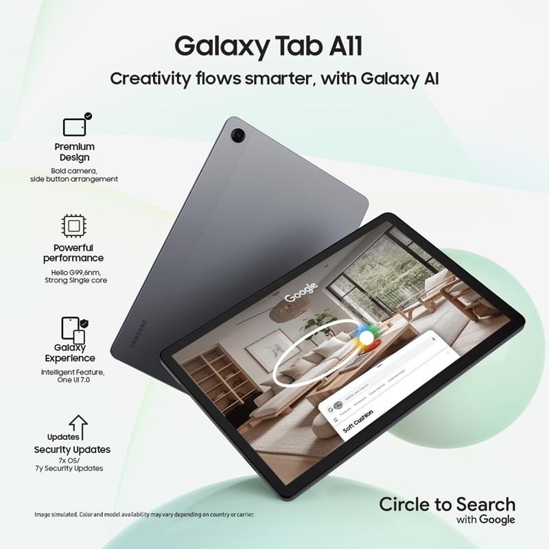 ictframe's tweet image. Samsung Galaxy Tab A11 Launched in Nepal! 

Discover the price, specs, and key features of Samsung’s latest tablet designed to keep you connected and productive.

For More:-ictframe.com/samsung-galaxy…

#SamsungGalaxyTabA11 #TechNepal #GadgetLaunch #SamsungNepal #ictframe