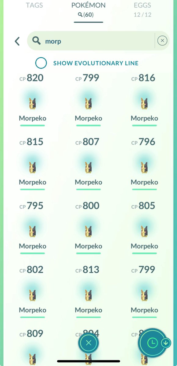 AkirarGaming's tweet photo. Where’s my shiny morpeko?? Did they forgot to turn it on or what?
#PokemonGo https://t.co/oeujv70HCw
