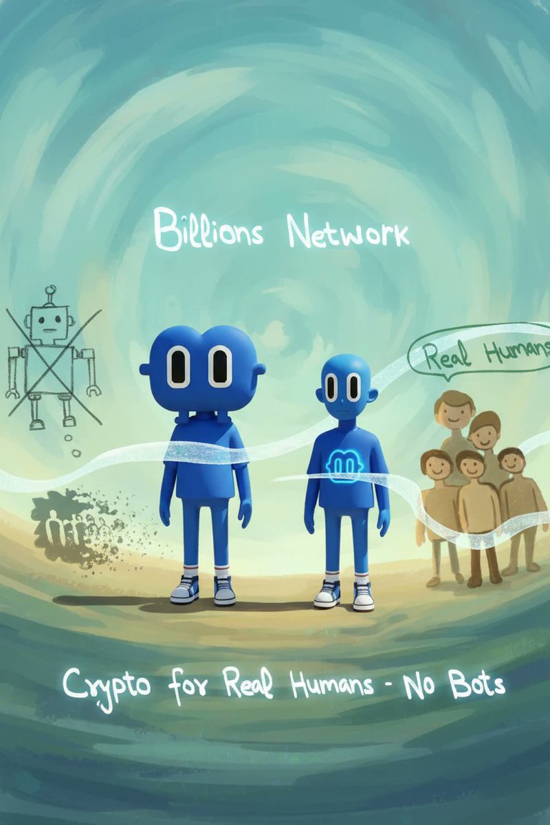 MalikA42975's tweet photo. "Meet the #BillionsNetwork! π»π₯ Crypto for Real Humans - No Bots π«! Connecting real people, . Join the movement for a human-centric crypto future! π #CryptoForHumans https://t.co/Njigag15Fg