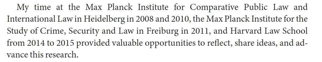 I cannot express how I appreciated my time at Harvard Law School, which was an exceptional research environment. 

What I found especially encouraging was the approach of researchers who move effortlessly across disciplinary boundaries. They reminded me that academic doctrines