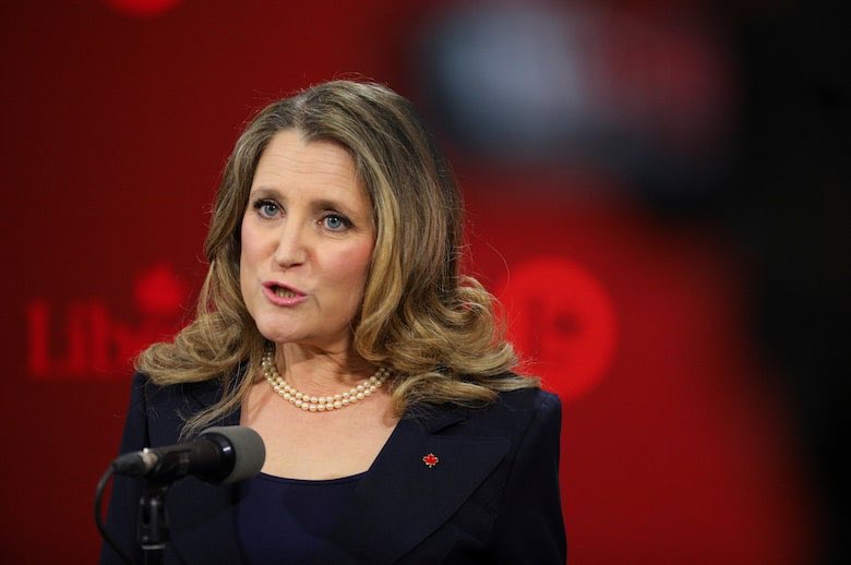 Pagmenzies's tweet image. So if I get this right, she’s going to be a CEO in the UK while remaining an MP and special envoy to Ukraine. No issues here, right? “Freeland expected to work out of U.K. for new role as Rhodes Trust CEO” theglobeandmail.com/politics/artic…