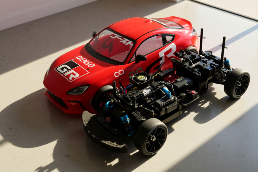 jason9394's tweet photo. Uncovering the tech beneath the shell — GR spirit meets RC innovation. 🏎️🔧 #RCAddict #ToyotaGR #BuildNotBought #AI #Tamiya #BT01 #RWD https://t.co/1U0tG0HaTL