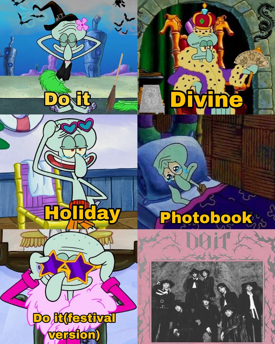 stayvividxz's tweet image. Do it album be like