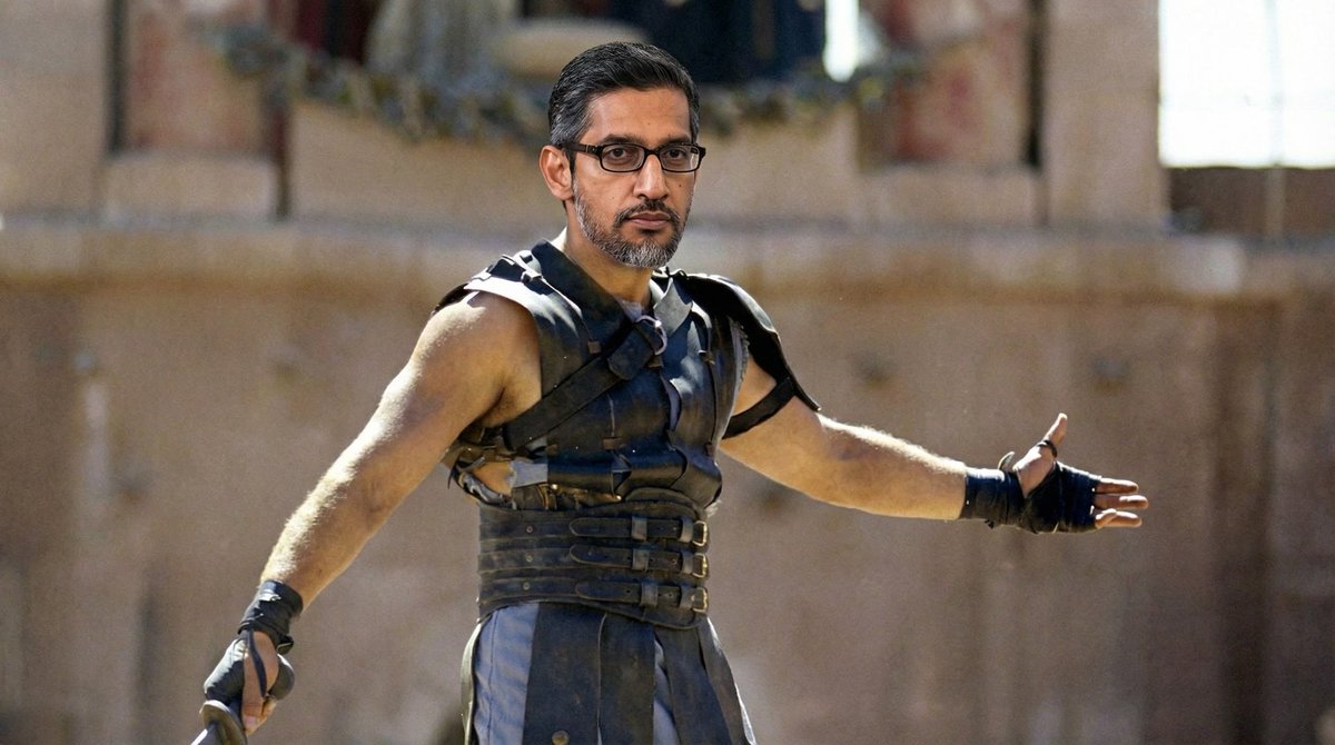 Sundar gladiator meme