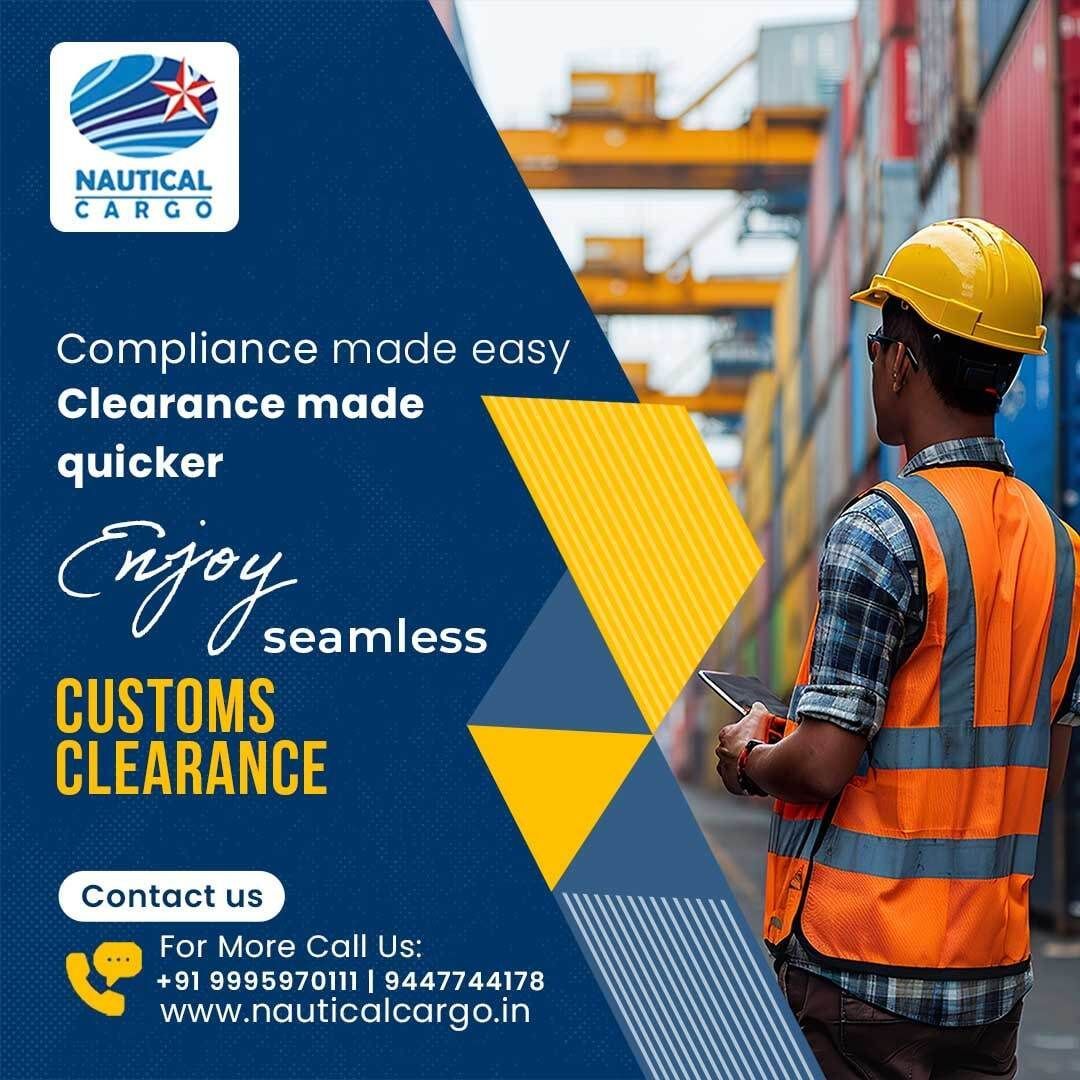 NauticalCargo's tweet image. Fast, compliant &amp;amp; hassle-free clearance that keeps your cargo moving—on time, every time. Clear faster. Deliver sooner. Grow bigger. 🌍📦
.
.
.
#KochiLogistics #CustomsClearance #LogisticsSolutions #GlobalTrade #SupplyChainManagement #HassleFreeShipping #NauticalCargo