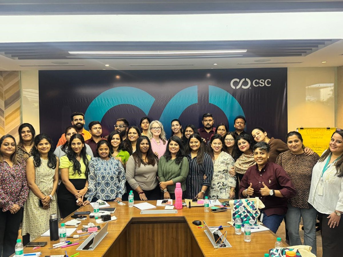 CSCGlobal's tweet image. Our Talent Acquisition Team for India and APAC came together to celebrate #BeingBold—reflecting, connecting, and reimagining the future with courage and creativity. 💫
Bold ideas. Bold connections. Bold futures.
#BeCSC #Leadership #Innovation #Teamwork