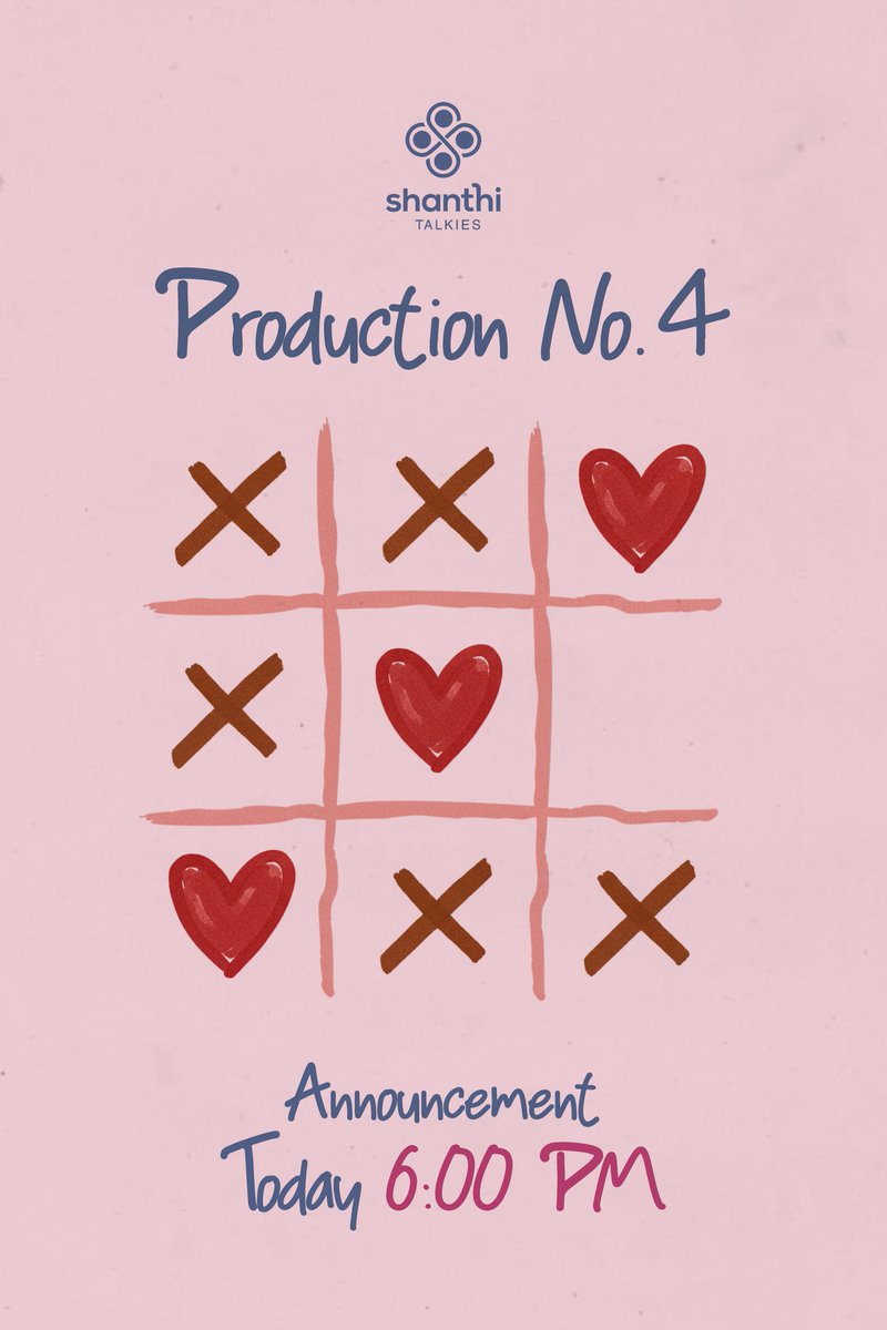 ShanthiTalkies's tweet image. #ProductionNo4 ✨