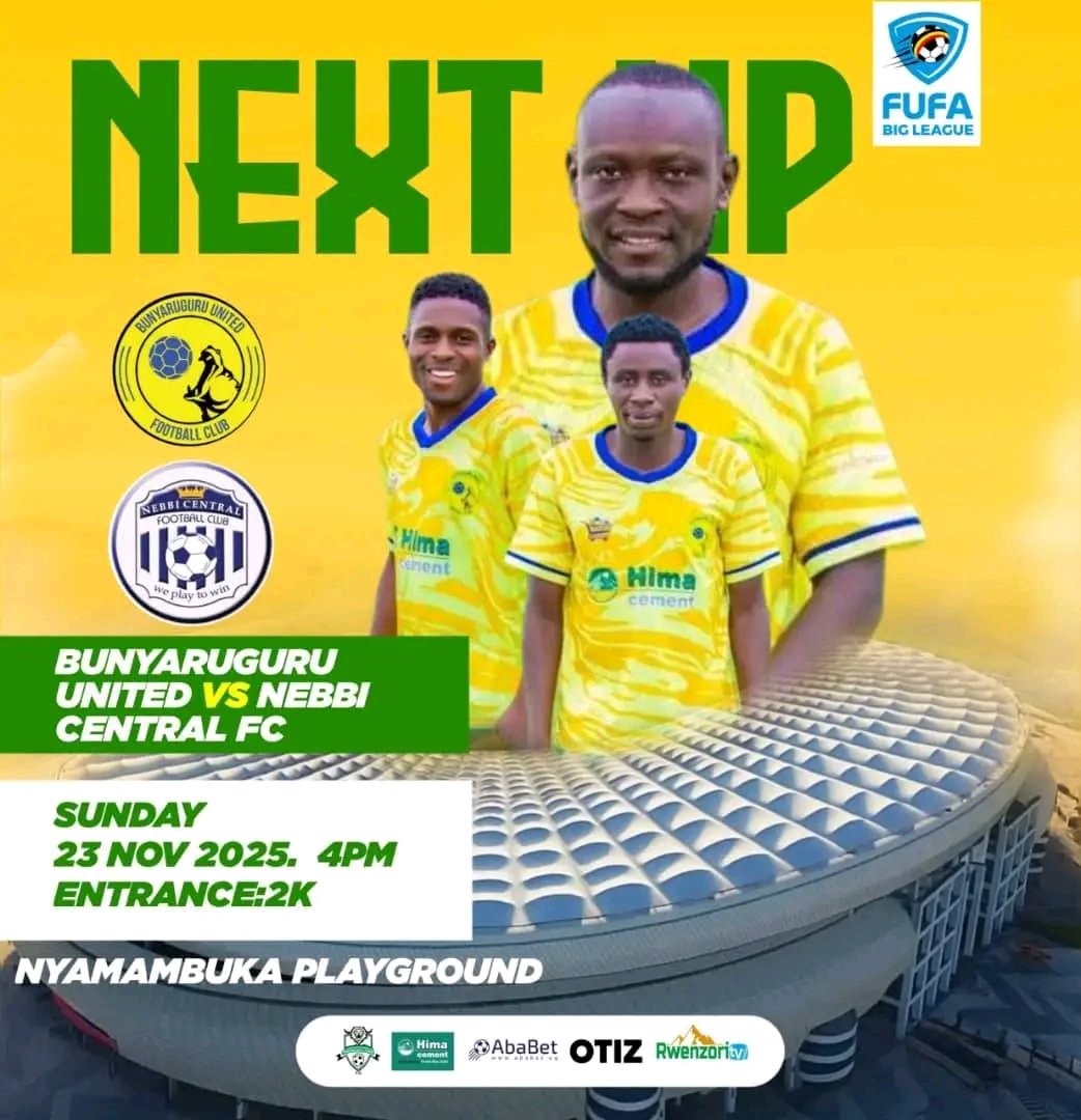 rwenzoritv1's tweet photo. Back in play this very weekend on Sunday live at Nyamambuka playground.
#RtvUpdates https://t.co/HwhxueKRYI