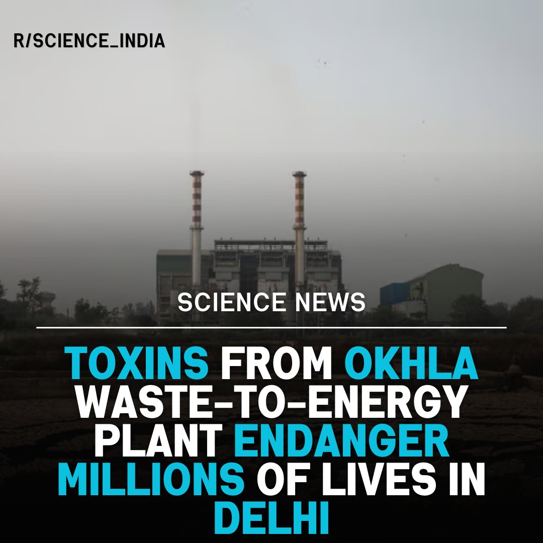 Okhla WTE plant expansion=2,950 TPD waste+40 MW energy,But at what cost?, residents near the plant face 19× higher cadmium,11× manganese, toxic ash &amp; constant smoke.Delhi needs real emission monitoring, segregation&amp;safer locations,not risk to human life <a href="/CAQM_Official/">Commission for Air Quality Management</a> <a href="/URJADelhi/">URJA</a>
