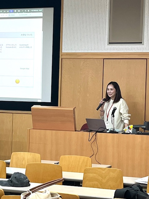 gwcadms's tweet image. 【授業紹介】デジタルコンテンツ制作
デジタルコンテンツの会社社長 甲斐一再様にお越しいただき、UX/UIデザインの特別授業を行いました。時代はデジタル！動画制作をする学生も多く、もっと使いこなしたいと思える興味ある分野です。たっぷり刺激を受けました。
#学習院女子大学 #GWC #学女 #学習院