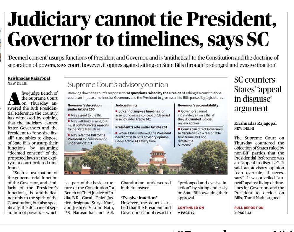 Nher_who's tweet image. President has no timelines
Govns have no timeline
Milords have no timeline
Sarkari Babus have no timeline

Only citizens have timeline- Keep paying taxes on time or face penalty.

No accountability in the mother of democracy.