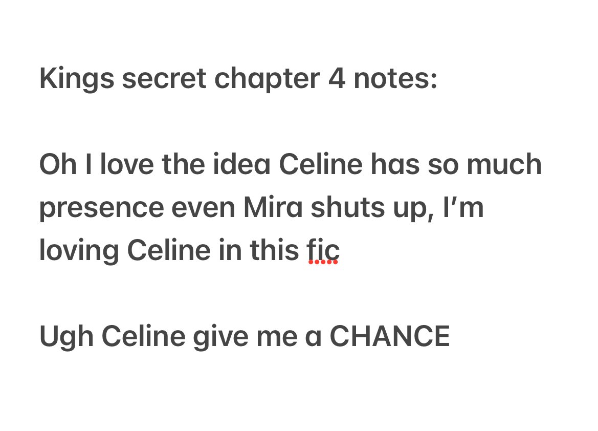 ComplexNickolas's tweet image. How am I supposed to take fucking coherent notes when Celine is in the scene