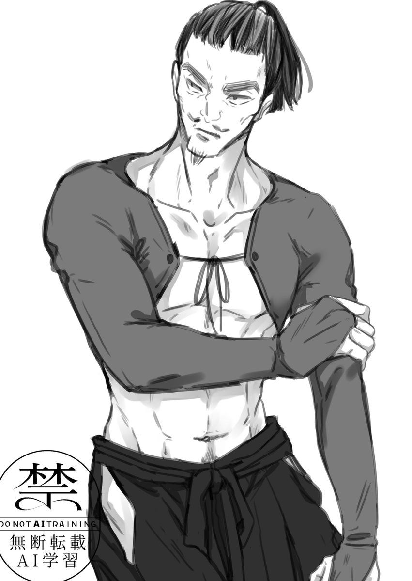 Okeidohan's tweet image. 山先の髭描き足したんで、どすけべ黒インナー山田🏠コレクション