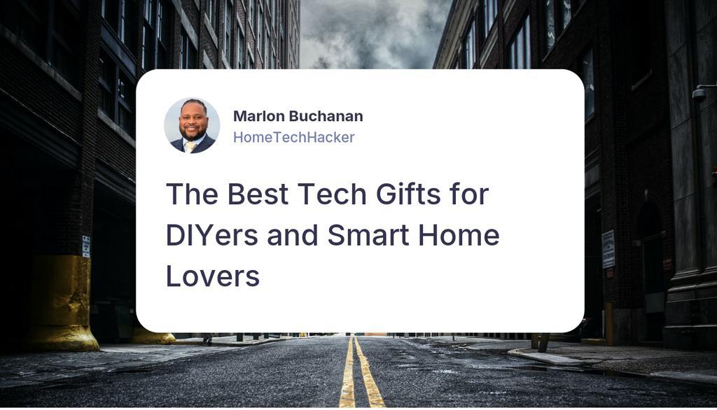HomeTechHacker's tweet image. Whether it’s a smart switch, a robot vacuum, or a book that helps someone automate their day, thoughtful tech makes life smoother and a little more fun.

Read more 👉 hometechhacker.com/the-best-tech-…

#TechGifts