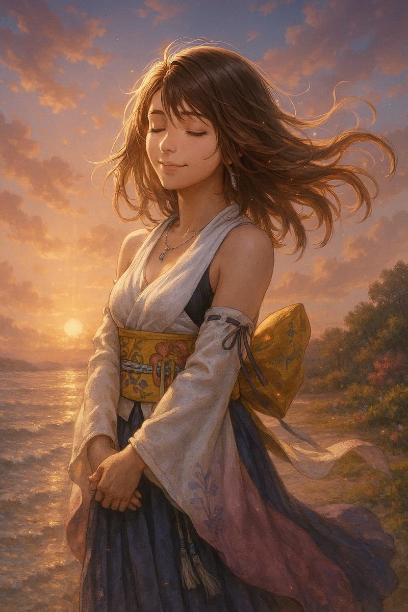 amani_egoma's tweet image. 願い / オリジナル

#AIYuna #AIFFI10 #Aユウナ #AIイラスト #AI美少女 #AIart