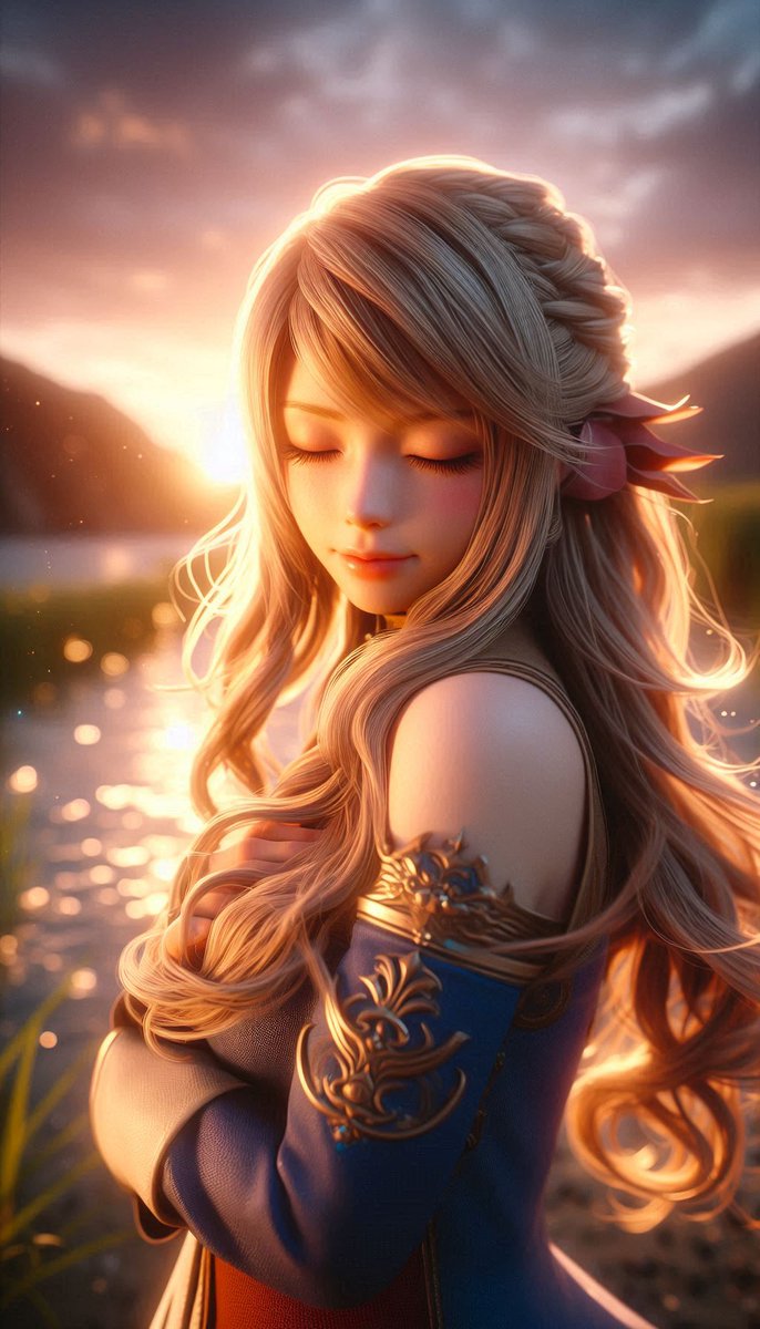 amani_egoma's tweet image. 願い / オリジナル

#AIYuna #AIFFI10 #Aユウナ #AIイラスト #AI美少女 #AIart