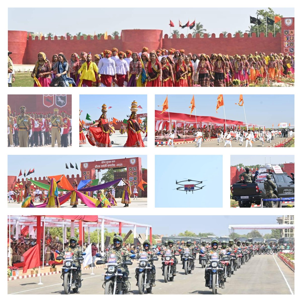 For 61 years, the Border Security Force has stood as India’s first line of defence. 

Honouring our brave men and women in uniform today! 🇮🇳 

#BSFDiamondJubilee 
#BSFAt61 
#BSF_सर्वदा_सतर्क