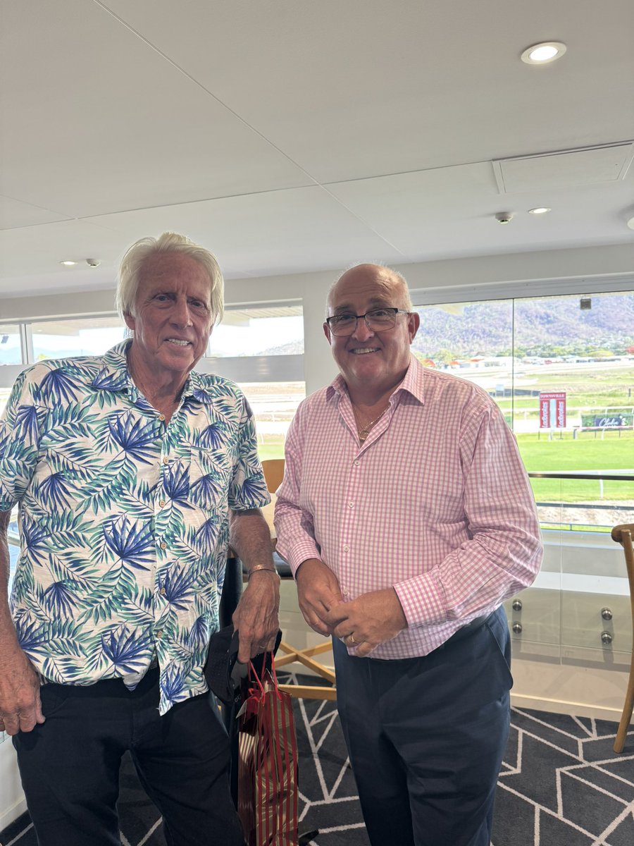 Lovely Sportsmen’s lunch here <a href="/ladbrokescomau/">Ladbrokes Australia</a> Cluden Park Townsville with Australian cricketing legend Jeff Thomson. A great afternoon.