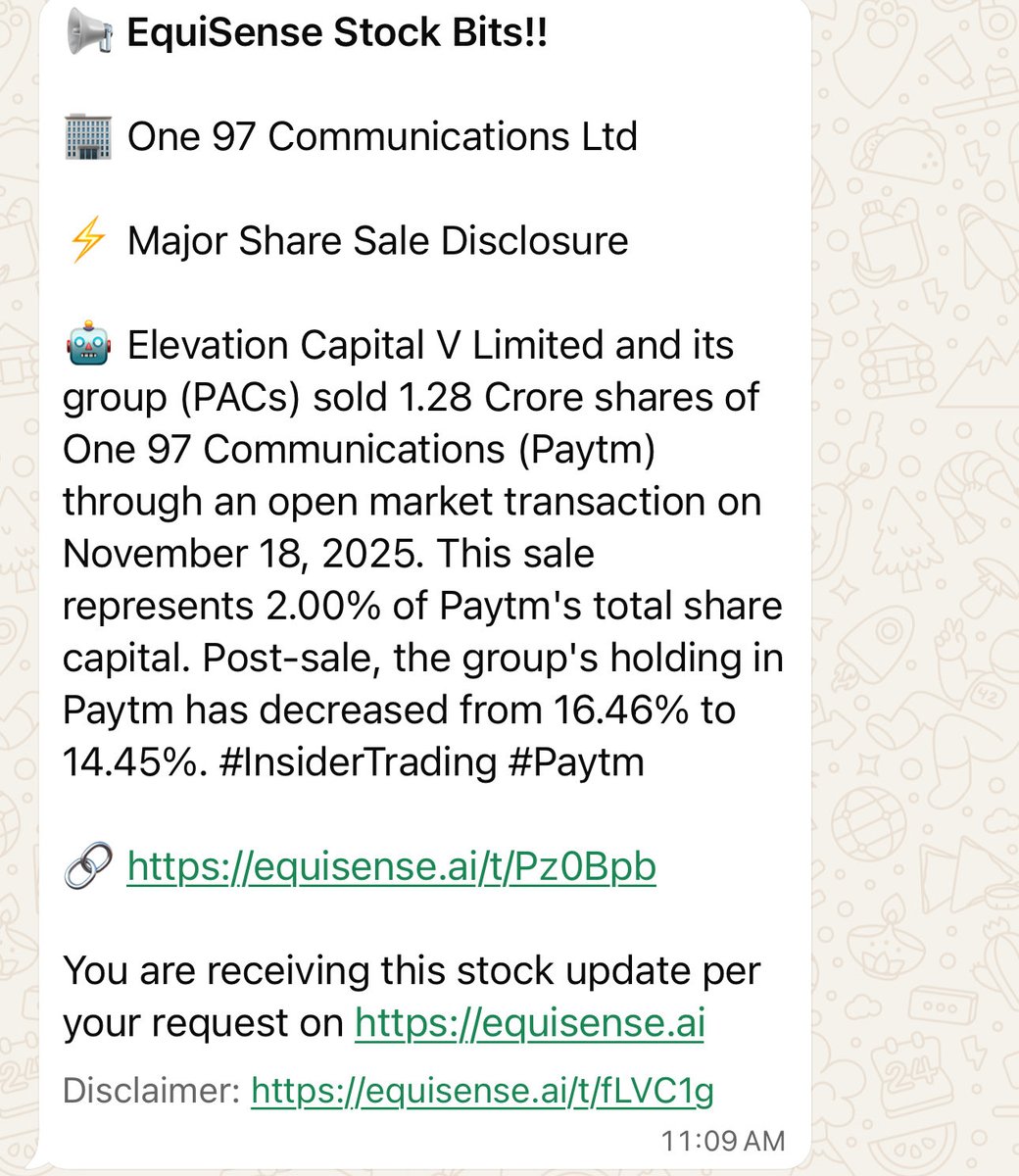 growth_picker's tweet image. Selling in #paytm. Whenever it goes up, funds start to sell!!