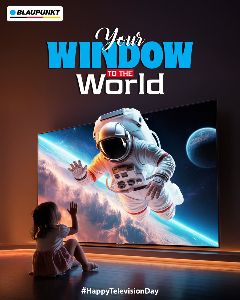 From imagination to reality TV opens doors to endless worlds. Happy World Television Day!