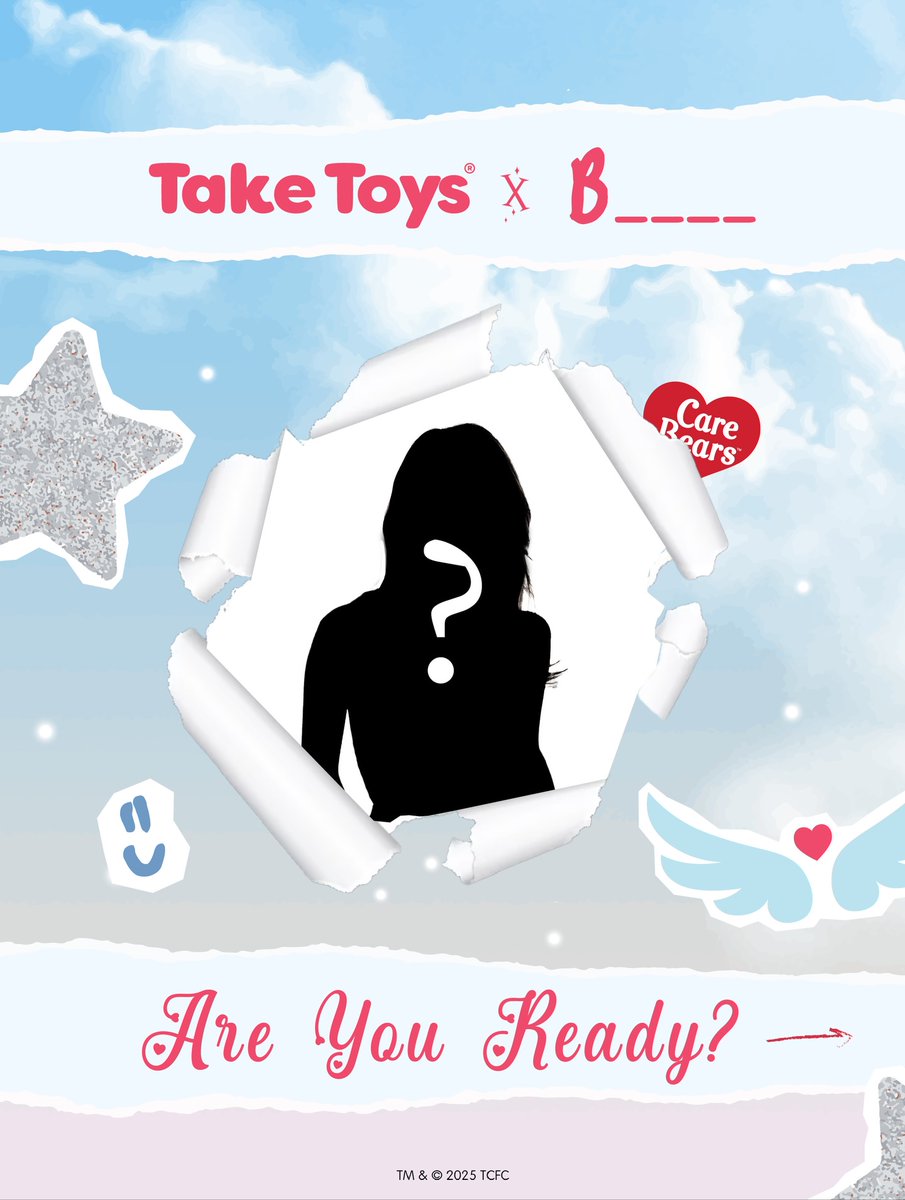 beckyfanclubph_'s tweet image. Do you know who she is? 🙂‍↔️🫣

—— Take Toys X B_____ 💫

All we can say is… she’s a true Care Bears lover. The reveal is coming soon! 💕✨

#taketoysth
#carebears #carebearsthailand
