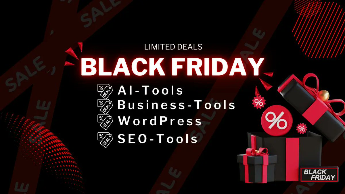 namd1nh's tweet image. Holiday deals end… but AI leverage compounds forever.

Here are 5 tools you should grab before the year ends — each one saves you money, time, or an entire team worth of effort in 2026.👇