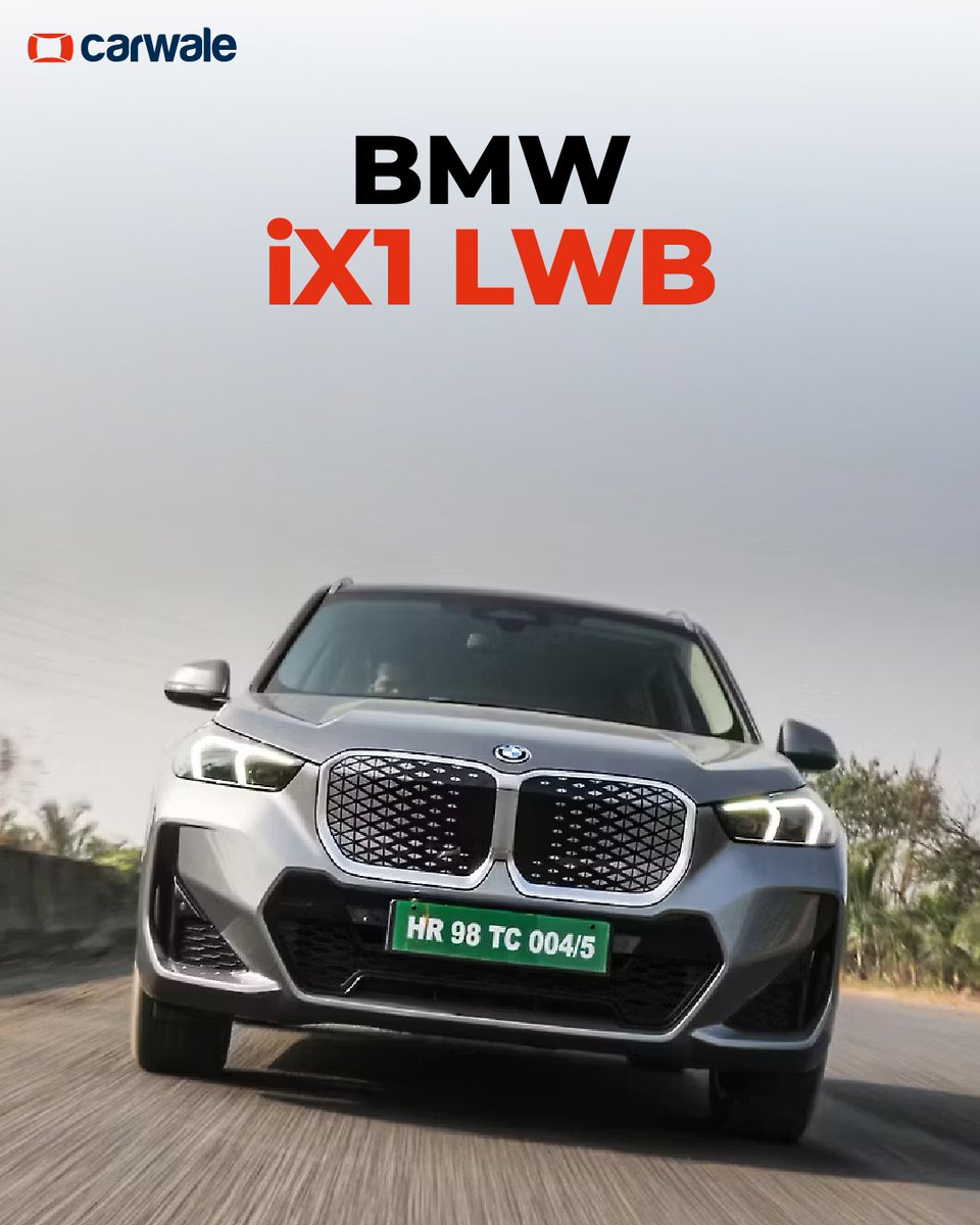 CarWale's tweet photo. The BMW iX1 LWB brings an extended wheelbase of 108mm, opening up a noticeably airier cabin that feels premium and inviting.
#bmw #ix1lwb #bmwix1lwb #bmwindia #cwphotos #cars #Automobiles #carupdates #Automobileupdates #carimages #carphotos https://t.co/U3Cu8QAenX