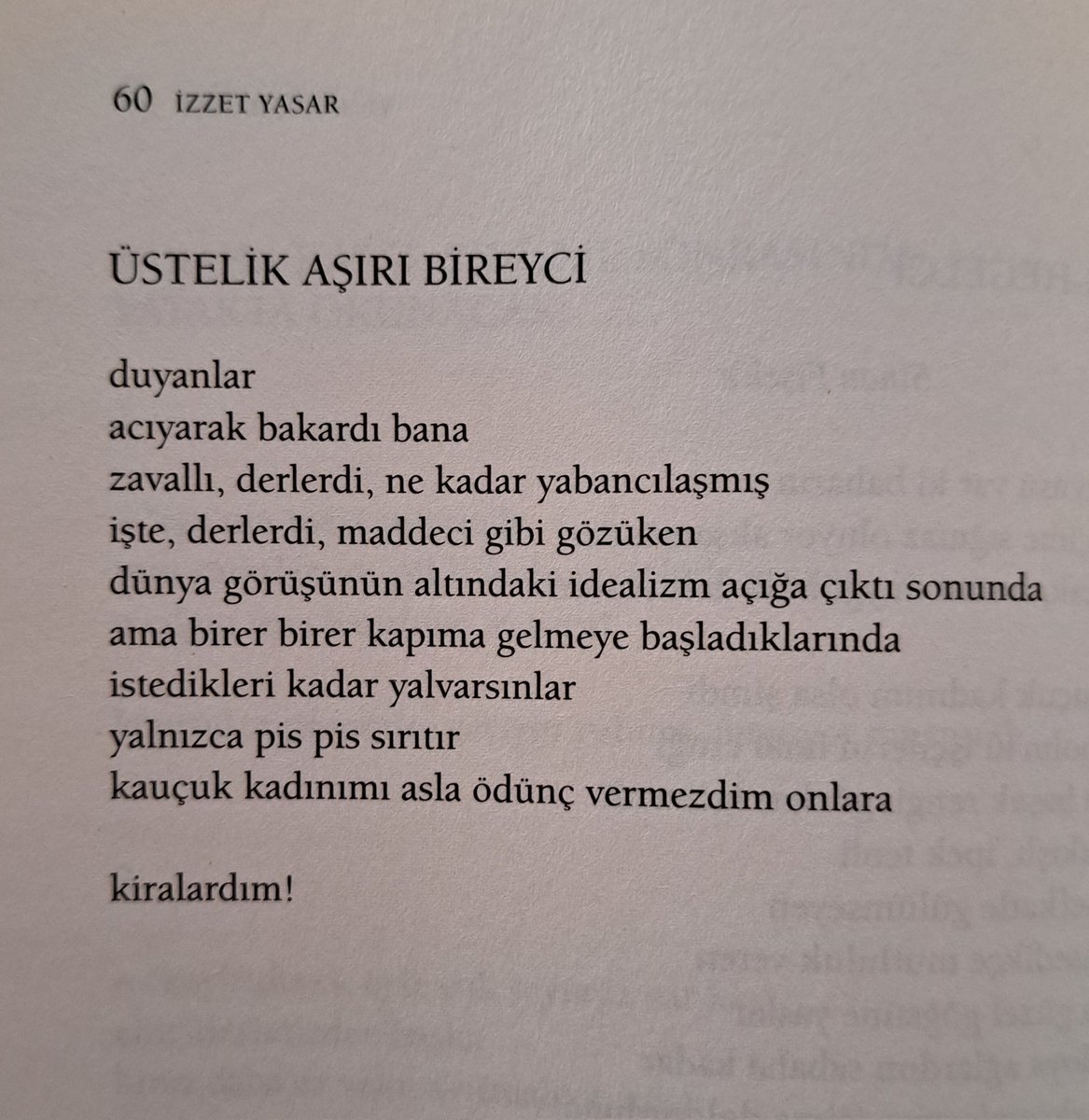 Yaa kimmiş gerçek maddeci?
#izzetyasar